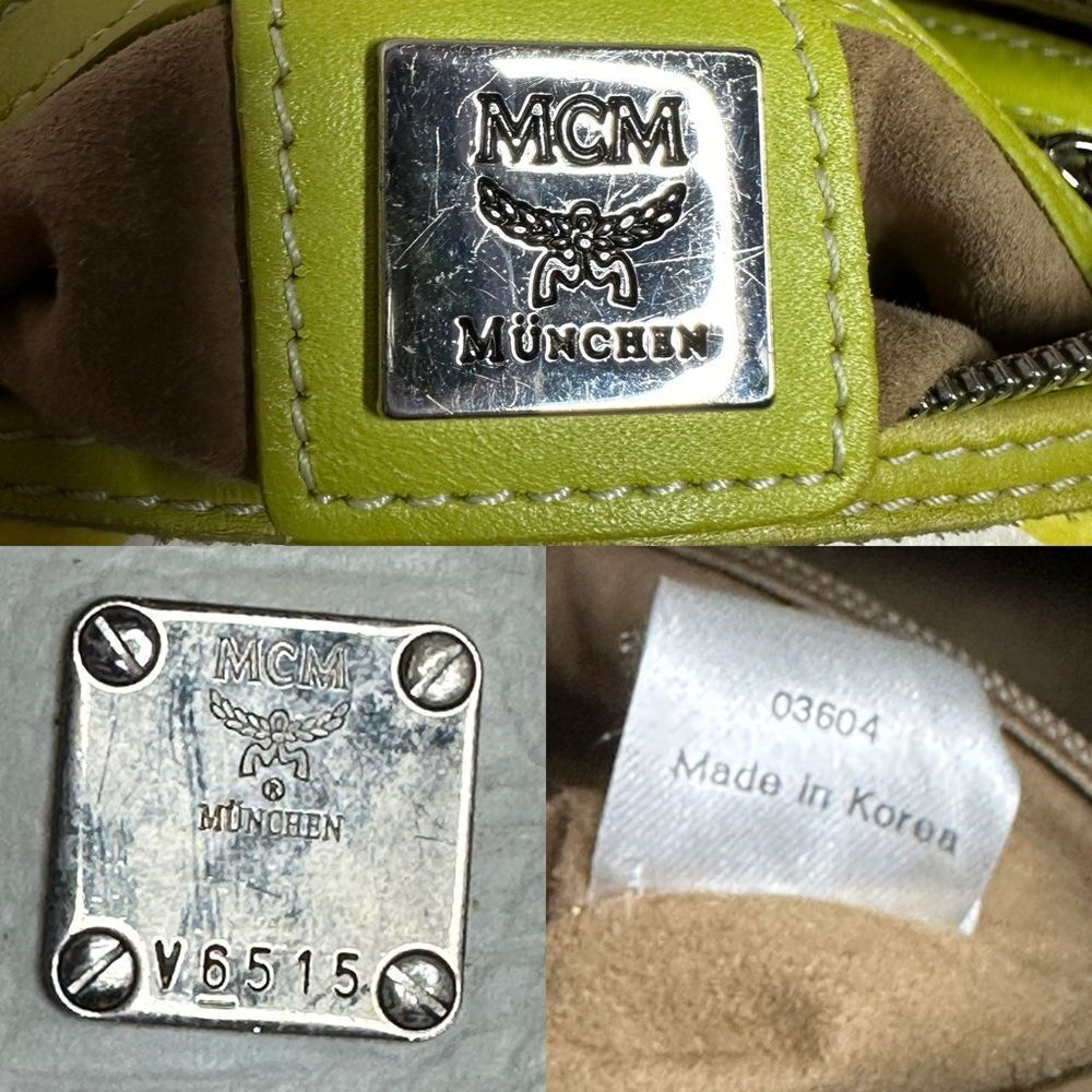 💯Authentic MCM Boston Handbag - Small🍀 - Picture 12 of 16